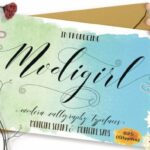 Modigirl Script Font Poster 1