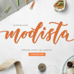 Modista Font Poster 1