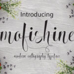 Mofishine Font Poster 1