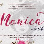 Monica Font Poster 1