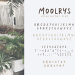 Moolrys Font Poster 5