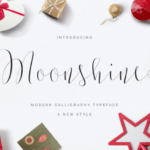 Moonshine Font Poster 1