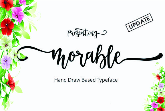 Morable Font Poster 1