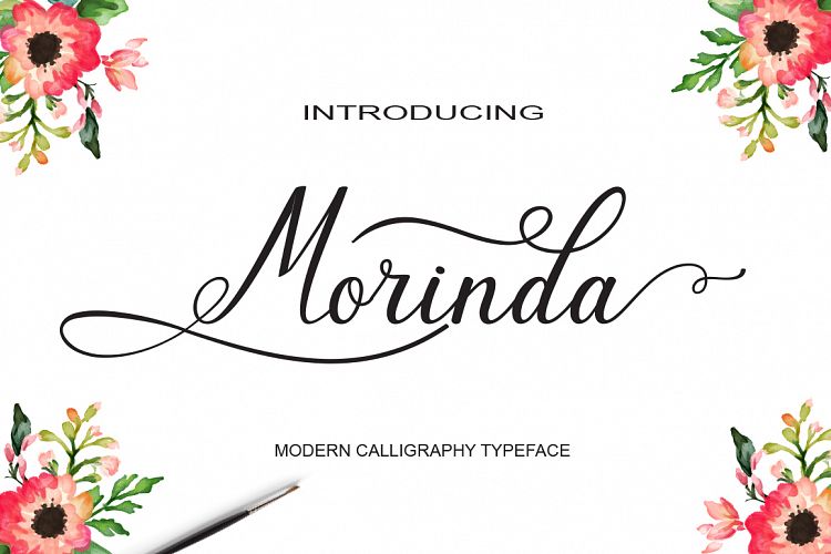 Morinda Font Poster 1