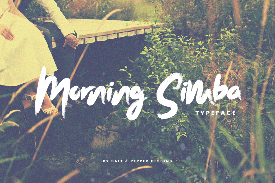Morning Simba Script Font Poster 1