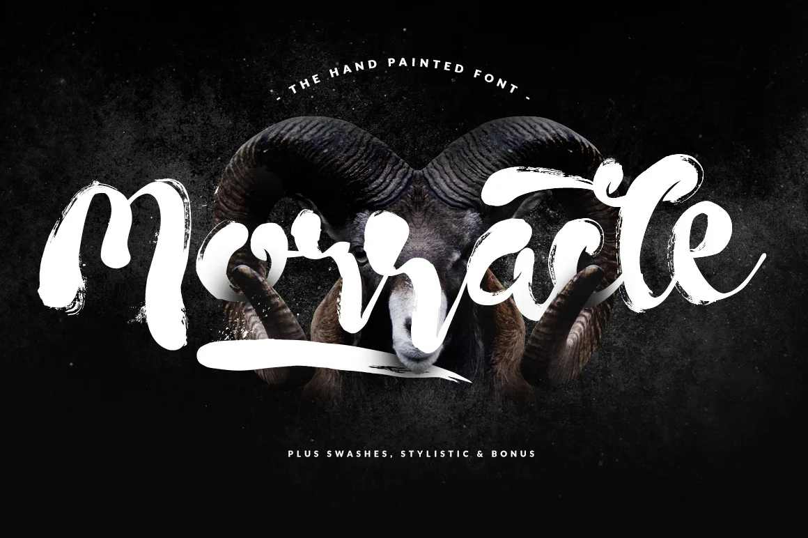 Morracle Font Morracle Font Poster 1