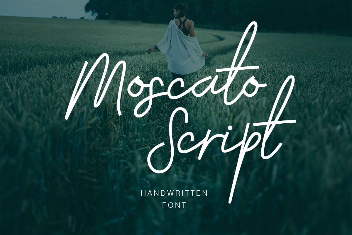 Moscato Font Poster 1