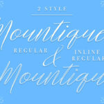 Mountique Font Poster 2