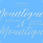 Mountique Font Poster 2
