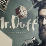 Mr. Duff Font Poster 1