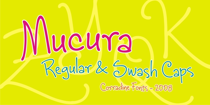 Mucura Family Font Poster 1