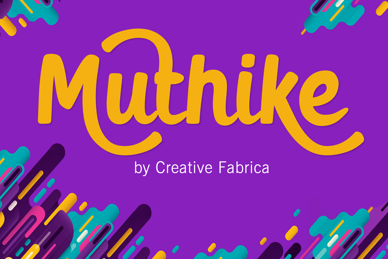 Muthike Font Poster 1