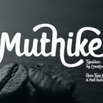 Muthike Font Poster 3