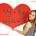 My Big Heart Font Poster 1