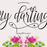 My Darling Font Poster 1