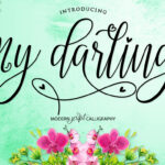 My Darling Font Poster 2
