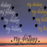 My Darling Font Poster 11