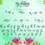 My Darling Font Poster 4