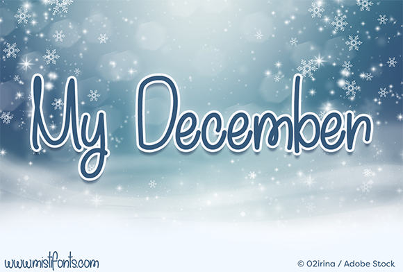 My December Font