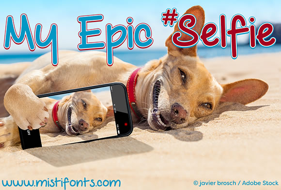 My Epic Selfie Font