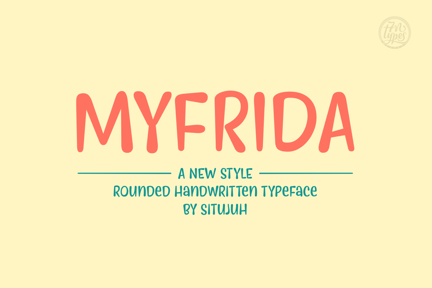 Myfrida Regular Font Poster 1