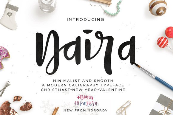 Naira Font Poster 1