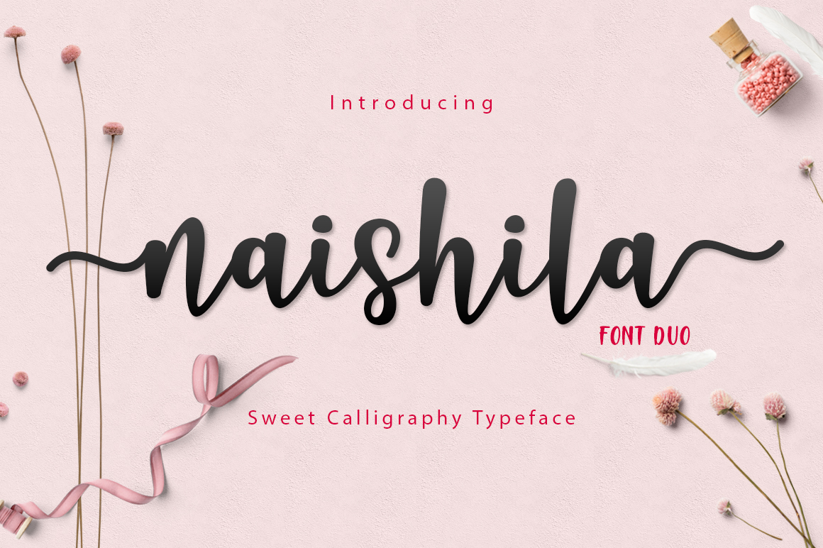Naishila Script Font
