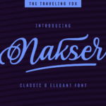 Nakser Font Poster 1