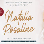 Natalia Roseline Font Poster 1