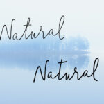 Natural Font Poster 2