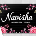 Navisha Script Font Poster 1