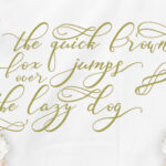 Nazeefa Script Font Poster 6