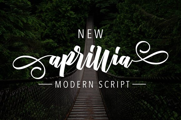 New Aprillia Font