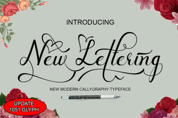 New Lettering Font