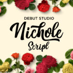 Nichole Script Font Poster 1