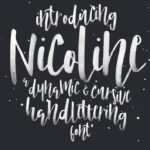 Nicoline Font Poster 1