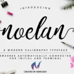 Noelan Font Poster 1