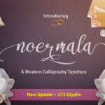 Noermala Font Poster 1