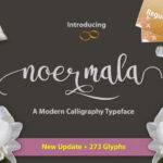 Noermala Font Poster 2