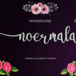 Noermala Font Poster 7