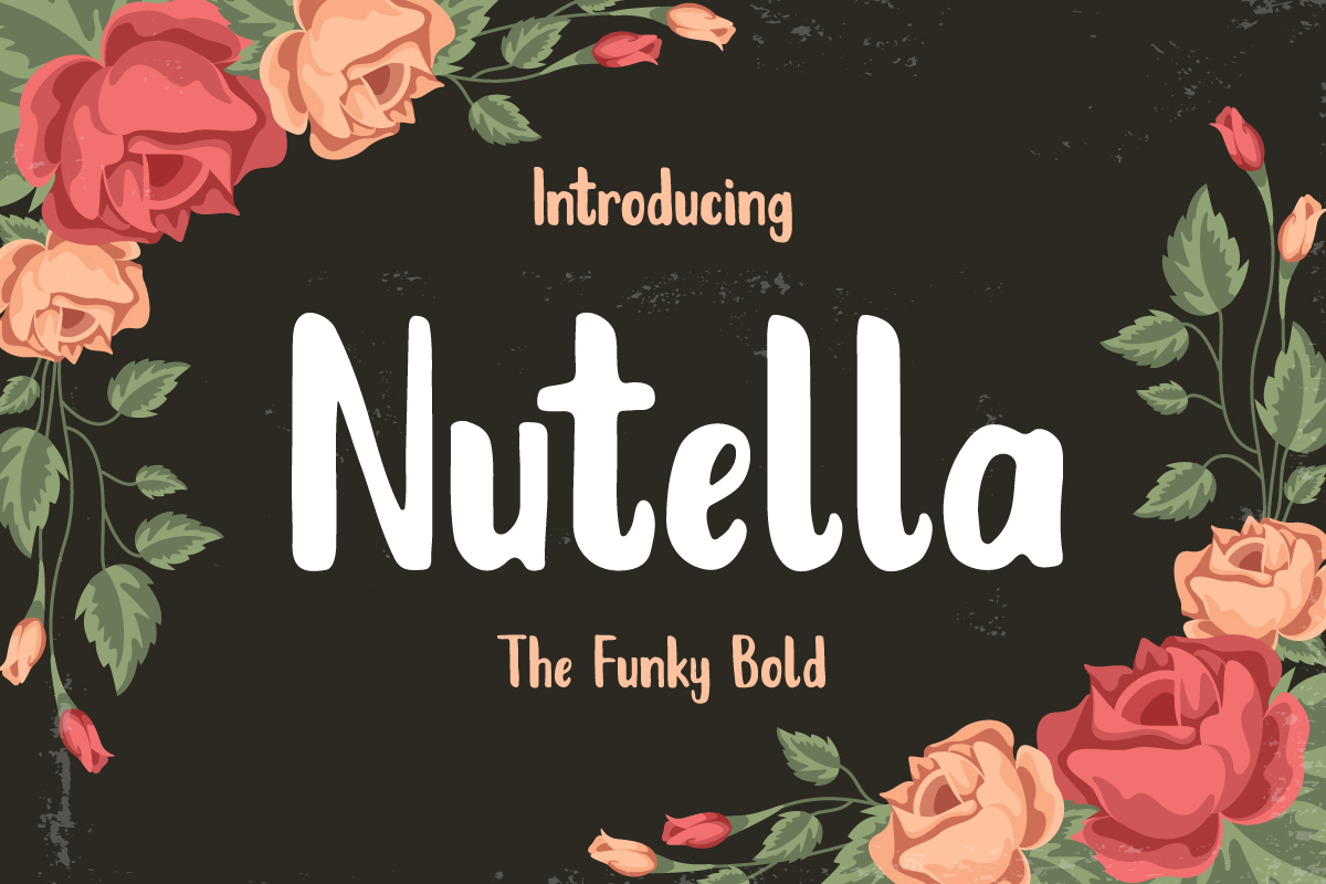 Nutella Font Poster 1