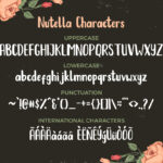 Nutella Font Poster 5