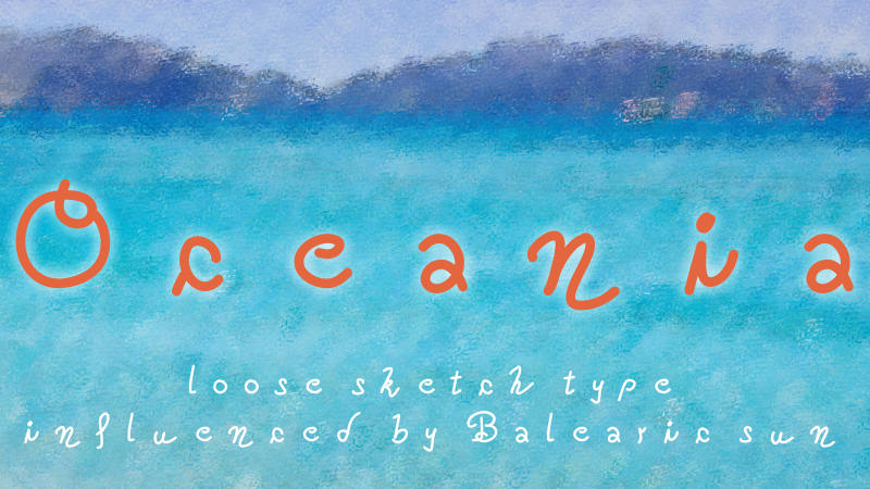 Oceania Font Poster 1