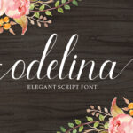 Odelina Font Poster 1