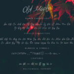 Old Maple Font Poster 5
