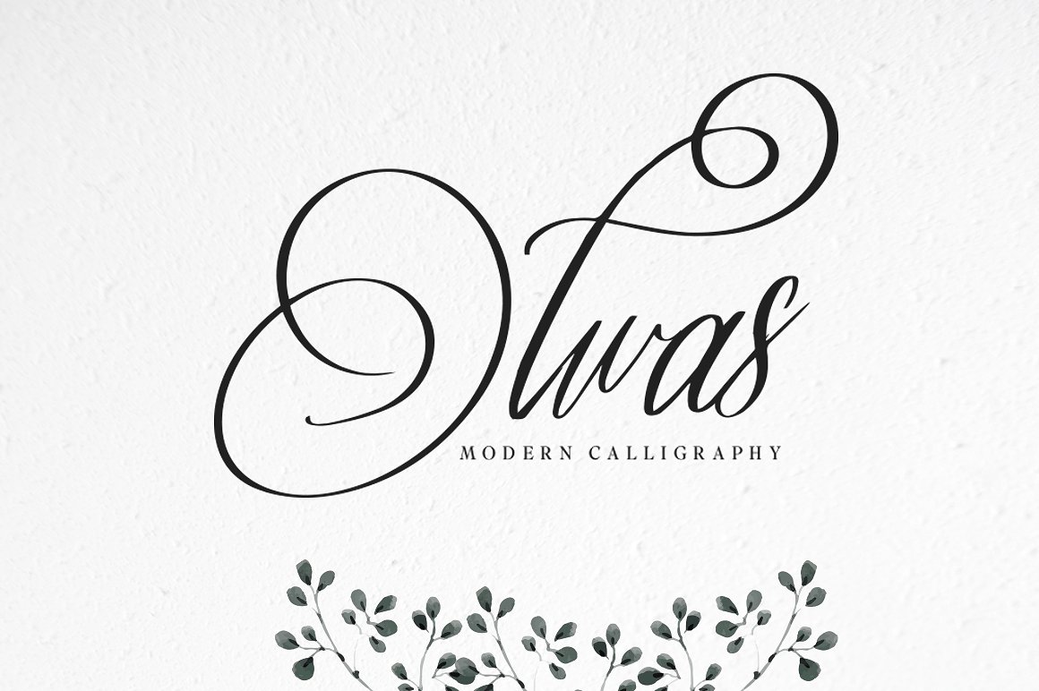 Olwas Font Poster 1