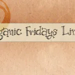 Organic Fridays Lined Font Poster 1