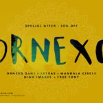 Ornexo Font Poster 1