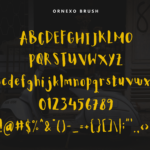 Ornexo Font Poster 3