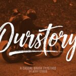 Ourstory Font Duo Font Poster 1